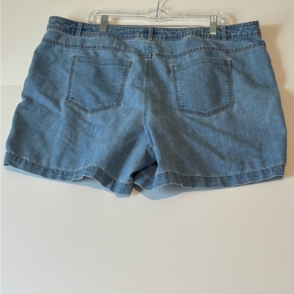 JMS Just My Size Women’s Plus 24W Denim Jean Shorts - Picture 4 of 5